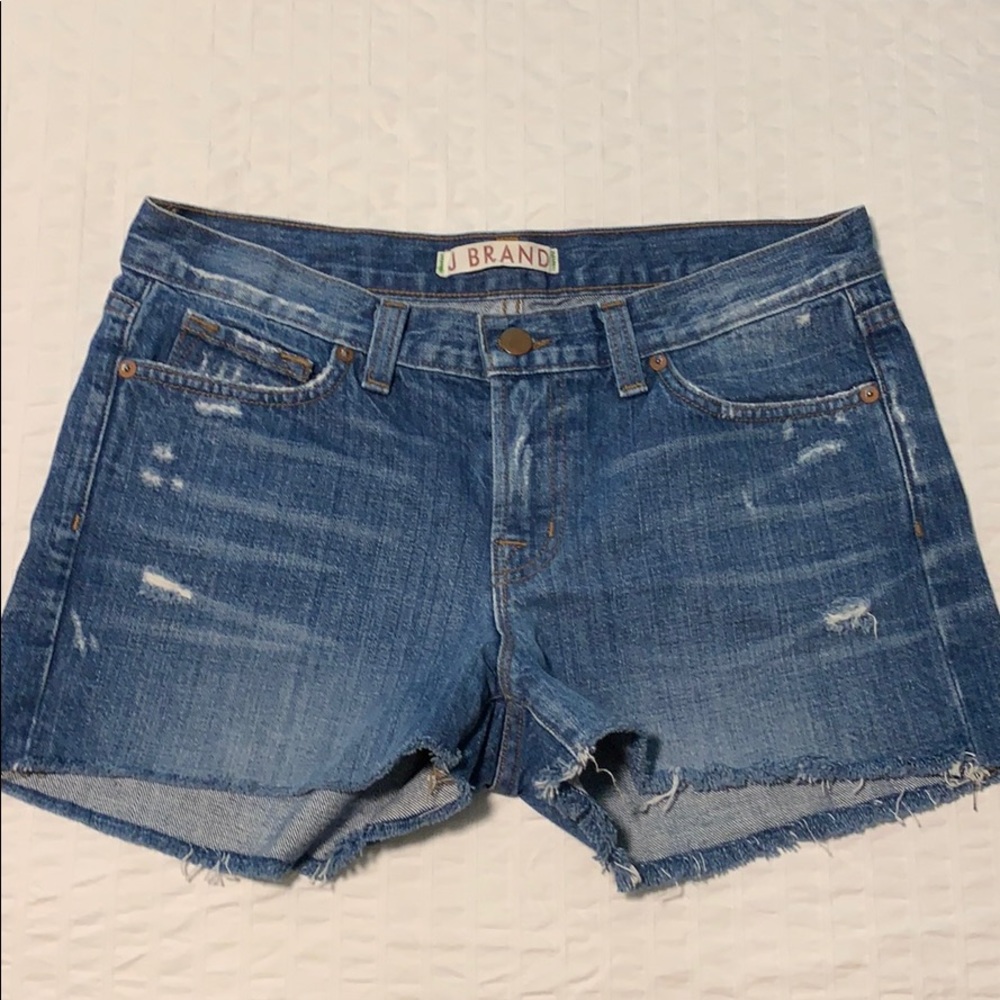 J brand denim shorts